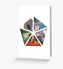 Mana Cycle Greeting Card