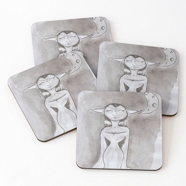 Item preview, Enchanted lady  designed and sold by Kat Dowling Art.