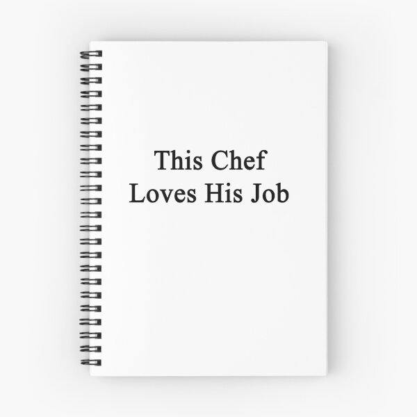 Item preview, This Chef Loves His Job  designed and sold by supernova23.
