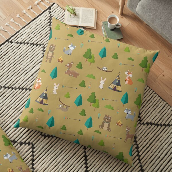Woodland Friends Floor Pillow
