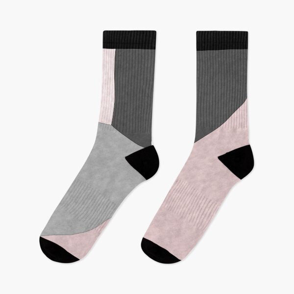 Item preview,  Gray , pink , patchwork designed and sold by fuzzyfox.