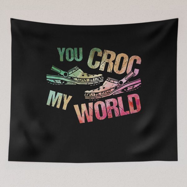 Item preview, You Croc My World Funny Vintage Outdoor Alligator Lover Gift designed and sold by Dressed For  Duty.