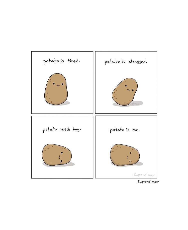 Emotional Support Potato