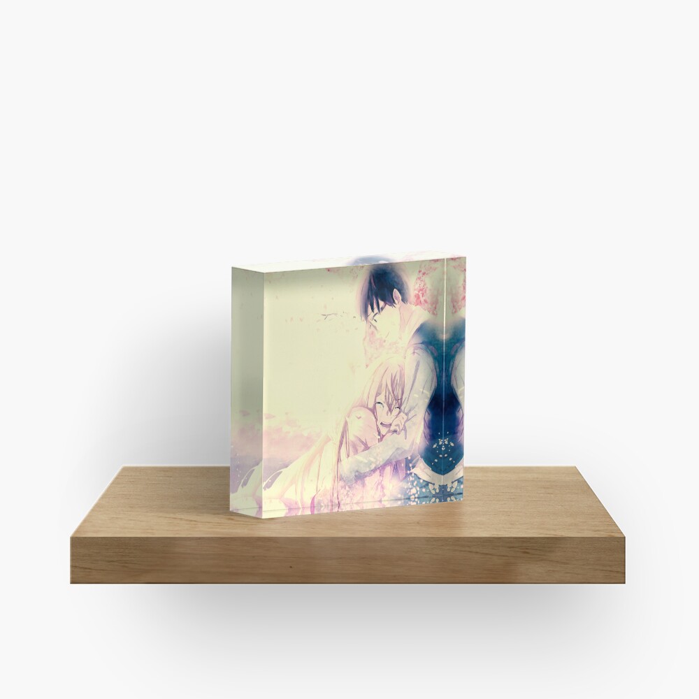 Shigatsu wa kimo no uso Your Lie in April Acrylic Block