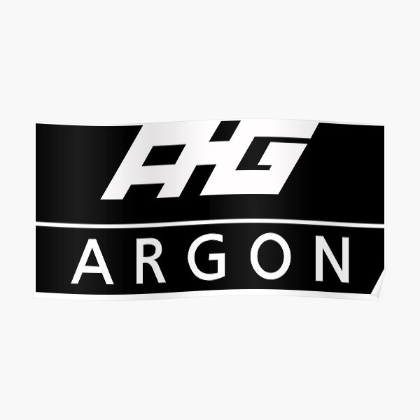 “KPOP BOY GROUP ARGON OFFICIAL LOGO” Poster for Sale by LySaVN | Redbubble