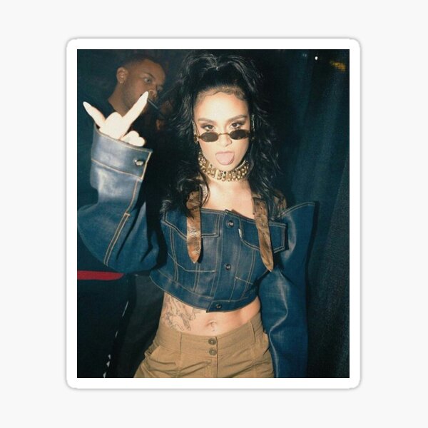 Kehlani Print Sticker