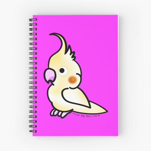 Item preview, Lutino Cockatiel! designed and sold by MadebyAeo.