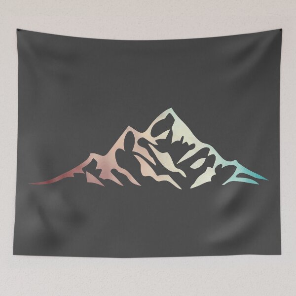 Item preview, Ombre Mountains designed and sold by MaddiLoppnow.