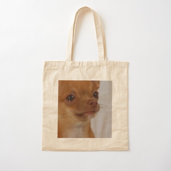 tongue out dog breed cotton shopping//shoulder//beach//tote bag CS White Poodle