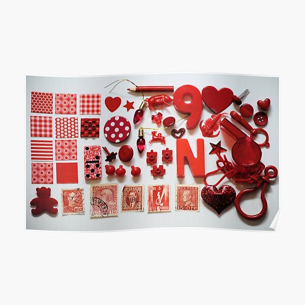 Red Trinkets Poster