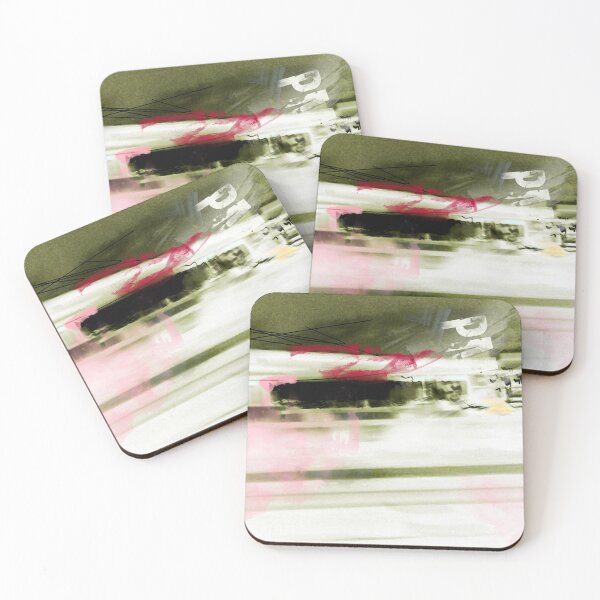 Item preview, Painterly abstract urban landscape  designed and sold by ZebEddy.