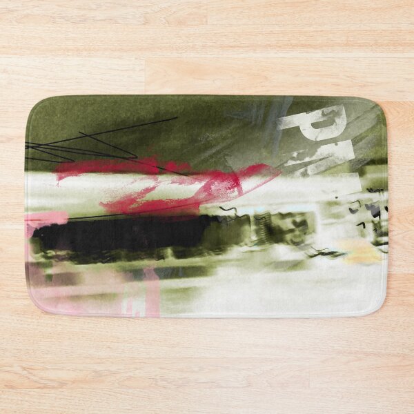 Item preview, Painterly abstract urban landscape  designed and sold by ZebEddy.