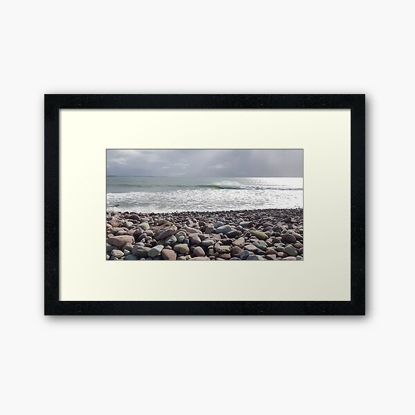 Mulranny Beach Mayo, Ireland Framed Art Print