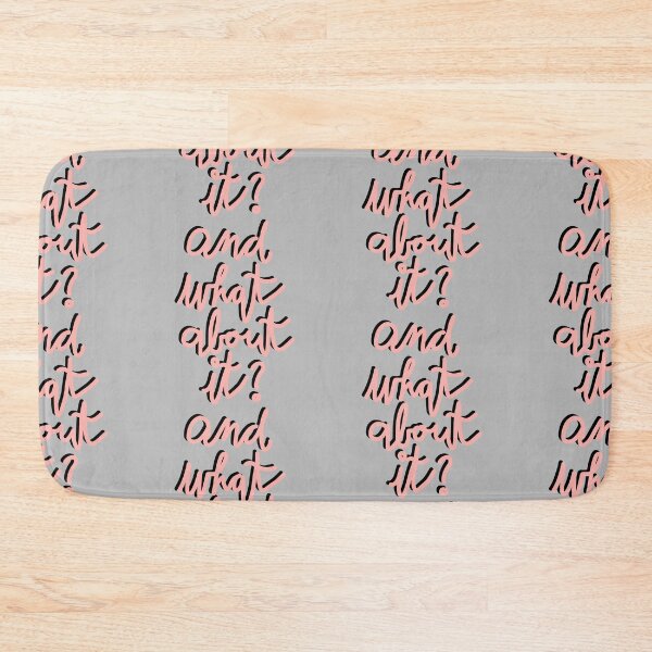 Item preview, and what about it? designed and sold by dalvago.