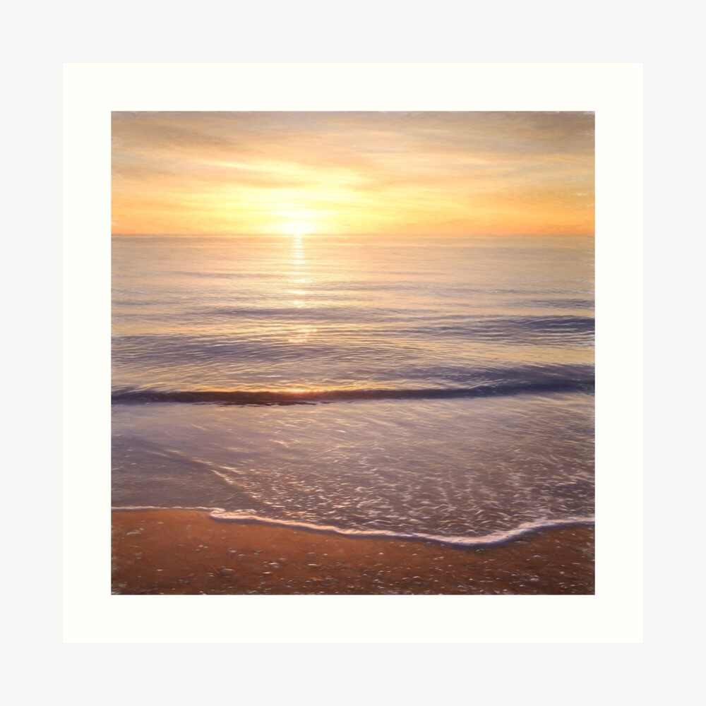 Mystic Sunset Art Print