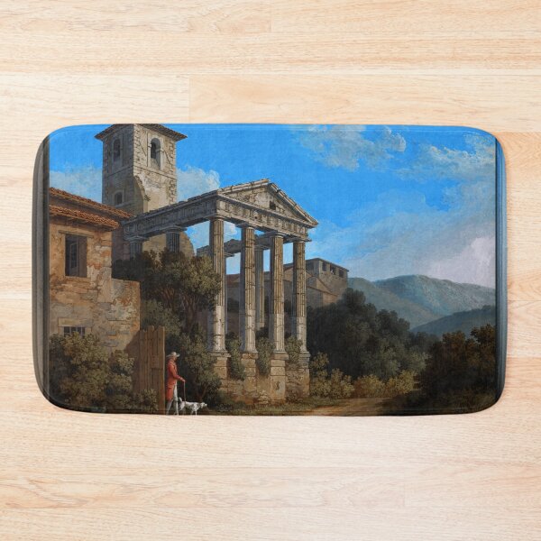 Item preview, The Temple of Hercules in Cori near Velletri by Jakob Philipp Hackert designed and sold by Xzendor7 Digital Art Creations.