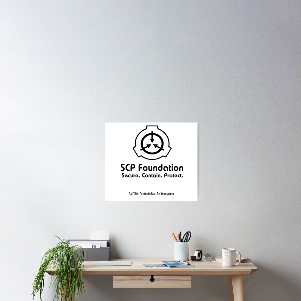 SCP Foundation Logo Transparent Metal Print for Sale by Omnavis