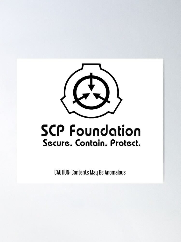 SCP logo Poster by Denielarts