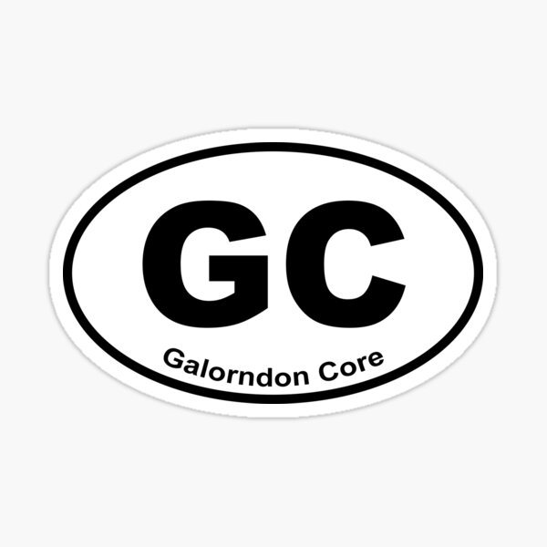 Galorndon Core Sticker