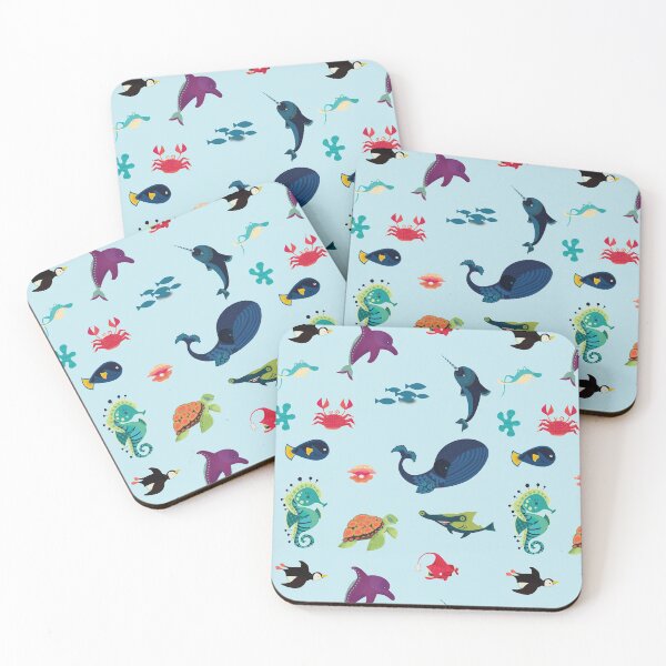Item preview, Sea life - multi color - aesthetic designed and sold by MandWthings.