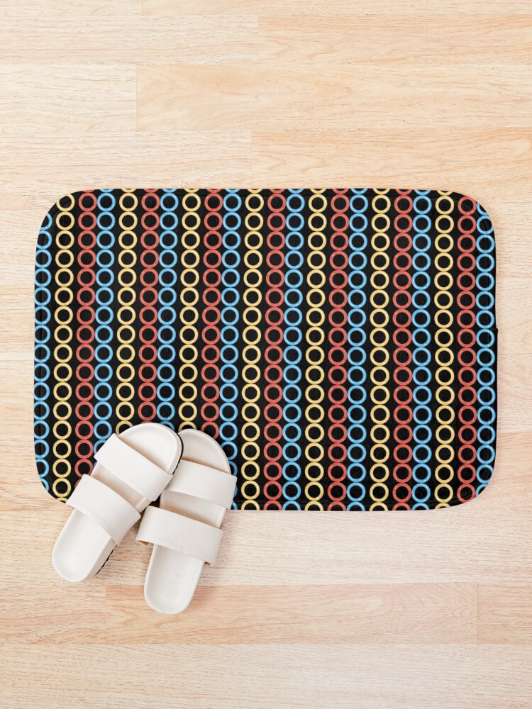 Thumbnail 1 of 6, Bath Mat, LED designed and sold by GeekyJess.