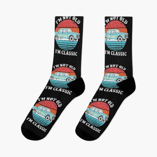 Item preview, I'm Not Old I'm Classic Vintage Distressed Not Old Classic design designed and sold by farhanhafeez.