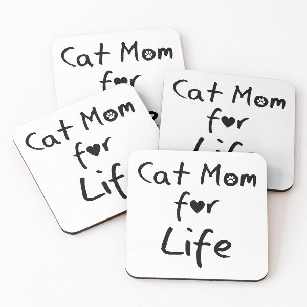 Item preview, Cat Mom For Life designed and sold by SassyClassyMe.