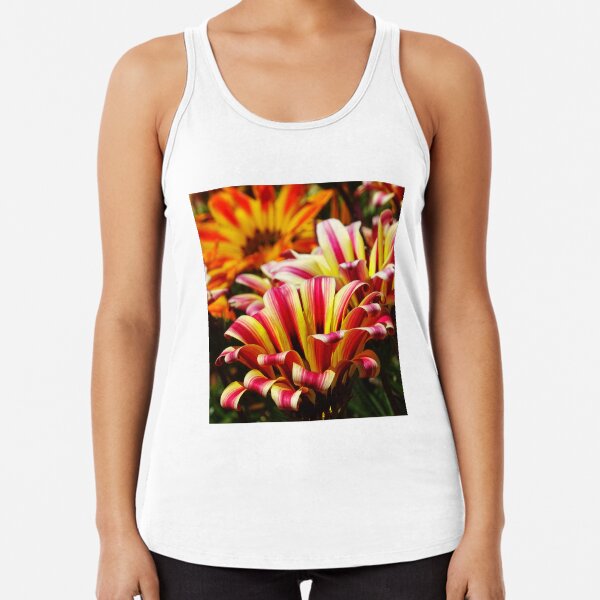 Gazania Racerback Tank Top