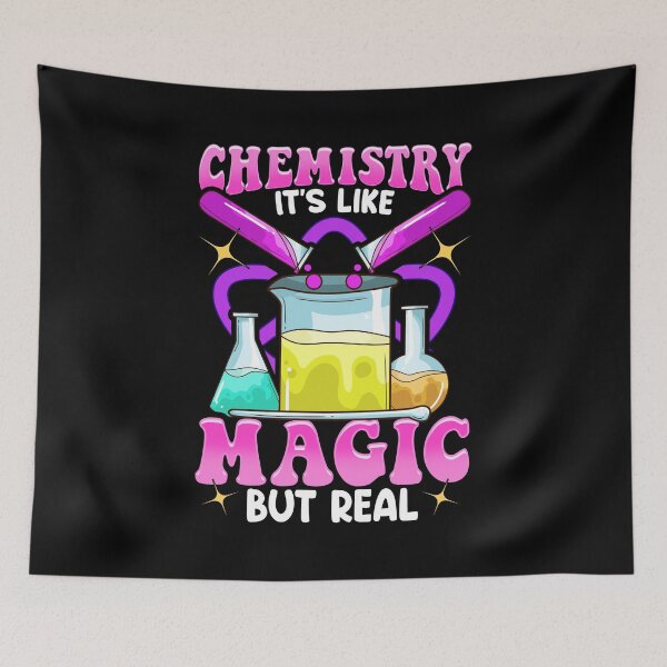 Item preview, Chemistry: It's Like Magic But Real Science Pun designed and sold by perfectpresents.