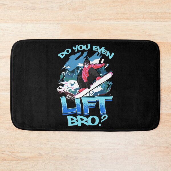 Item preview, Do You Even Lift Bro Ski/Snowboard Ski Lift Pun designed and sold by perfectpresents.