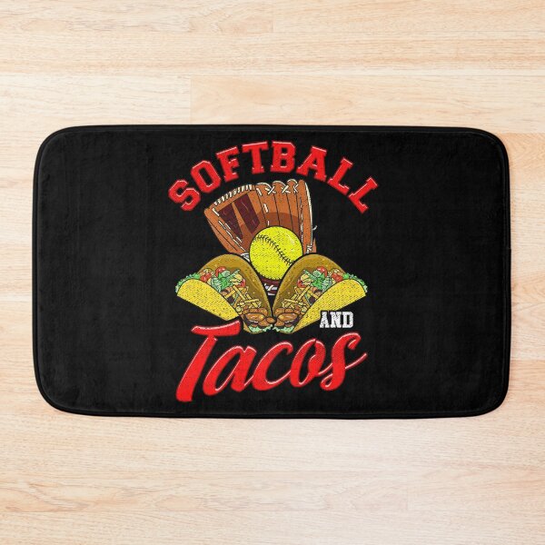 Item preview, Cute Softball and Tacos Novelty Soft Ball Player designed and sold by perfectpresents.