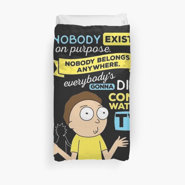 Nobody Exists On Purpose Home Living Redbubble