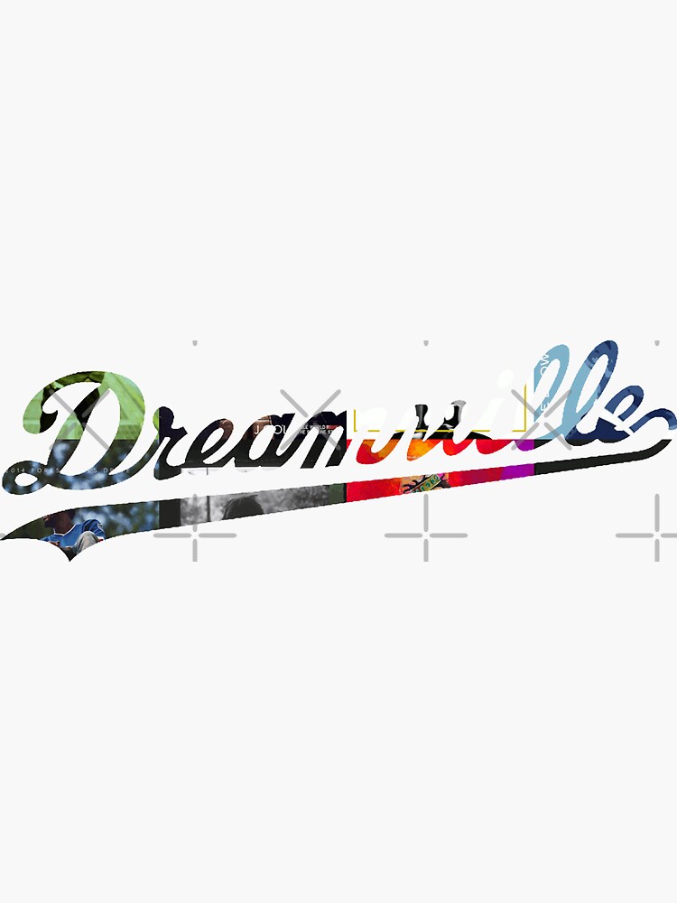 "Every J Cole Project - Dreamville Logo" Sticker by SilvaDesigns