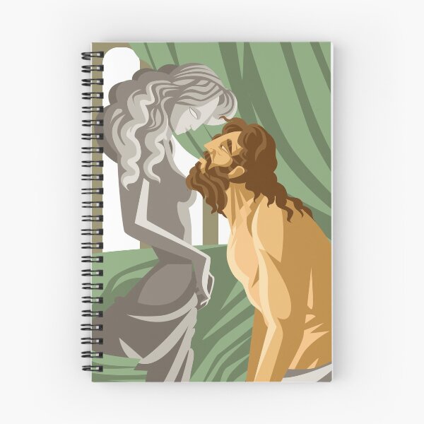Item preview, pygmalion and galatea greek mythology tale designed and sold by matintheworld ( delcarmat ).