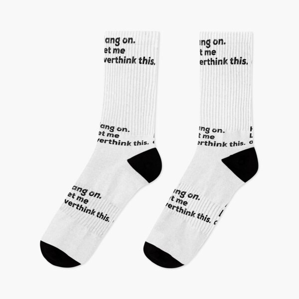 Item preview, Hang on. Let me overthink this. Funny overthink design designed and sold by farhanhafeez.