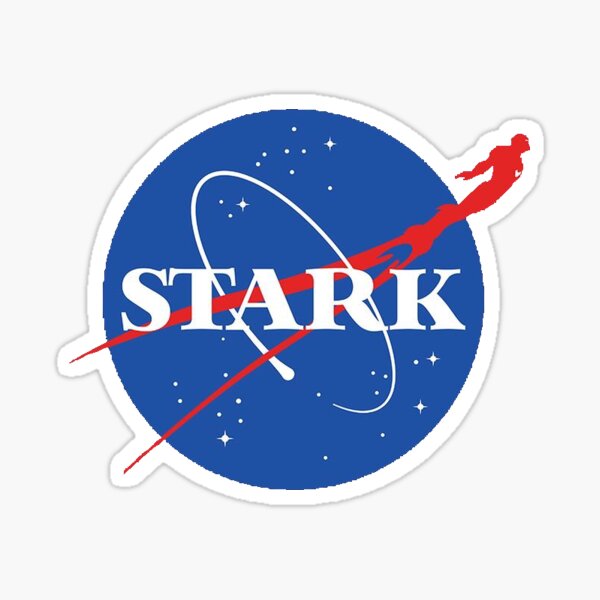 Stark x NASA Sticker