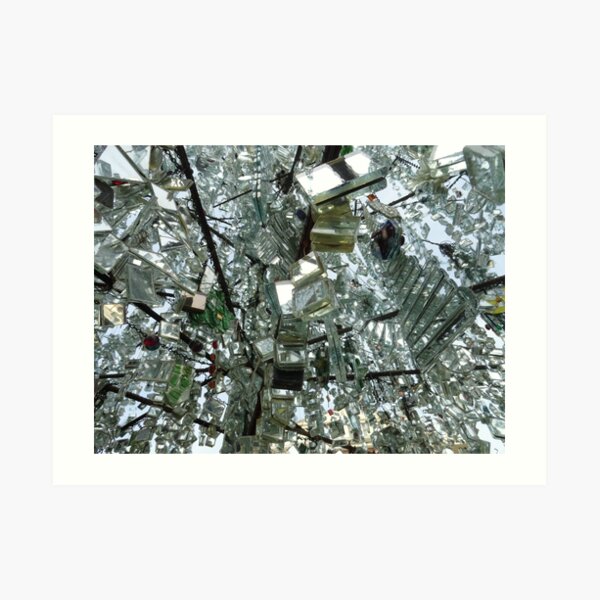 Mirror Mosaic Art Print