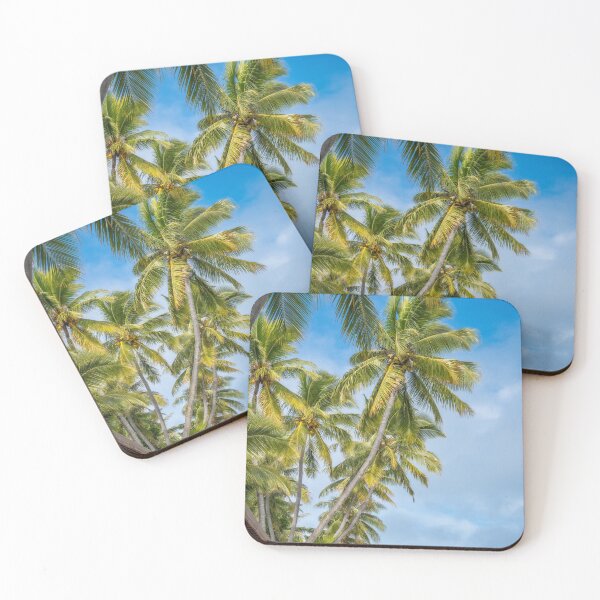 Item preview, Coconut Palm Trees at Kuto Bay beach in New Caledonia. designed and sold by Danielasphotos.