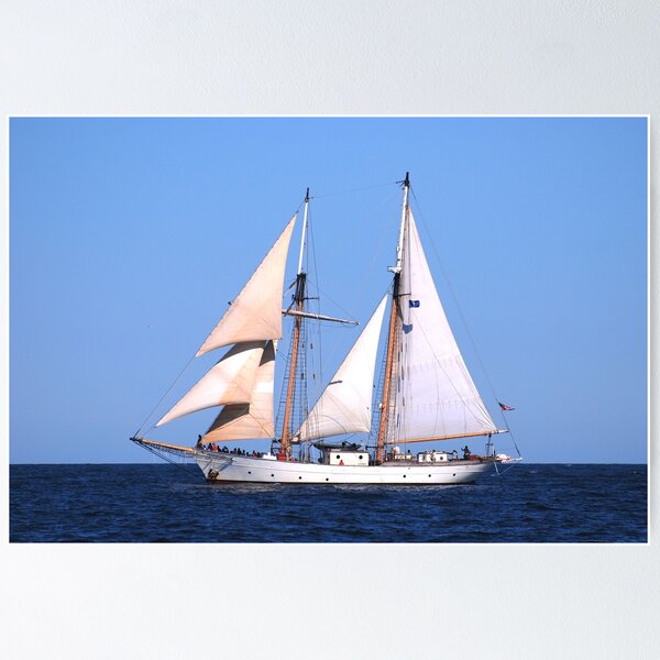 Item preview, Schooner Westward over Stellwagon Bank designed and sold by Steve Borichevsky.