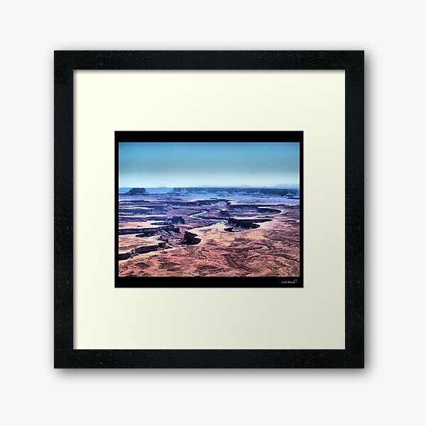 The Green River Framed Art Print