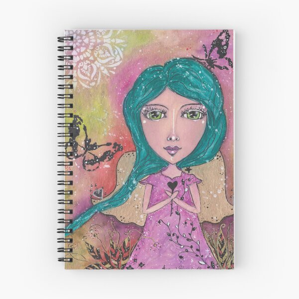 Item preview, Art fairy with turquoise hair designed and sold by AnandBhagti.