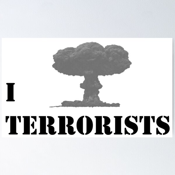 Artikel-Vorschau von Ich nuke Terroristen, designt und verkauft von LoneSheepdog.
