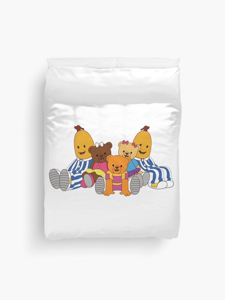 bananas in pyjamas quilt cover