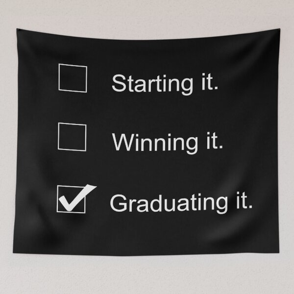 Item preview, College, university or school graduation design with tick boxes designed and sold by Leeloks.