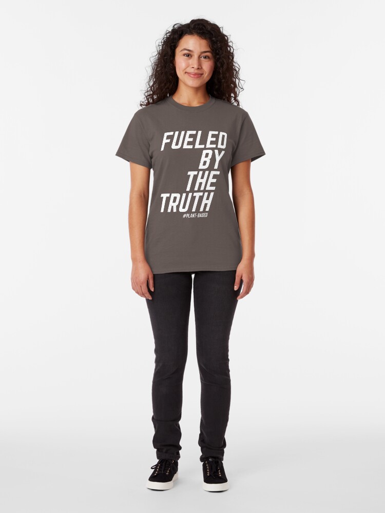 Alternate view of Game Changer Fueled by the Truth plant-based Classic T-Shirt