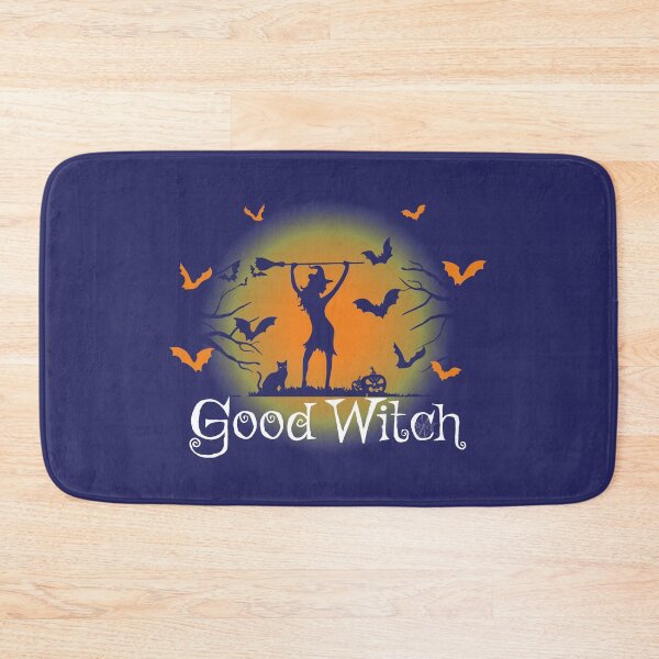 Item preview, Good Witch Holding a Magical Broom Stick in the Woods  designed and sold by alenaz.
