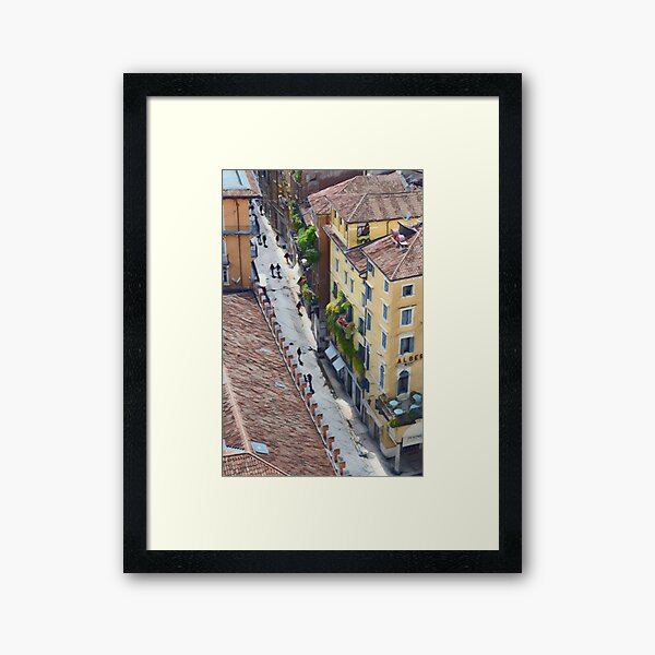 Springtime in Verona Framed Art Print