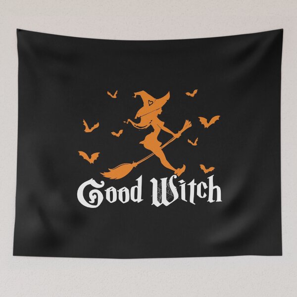 Item preview, Good Witch Flying on a Broom with Cute Hat Funny Halloween Gifts for Women  designed and sold by alenaz.
