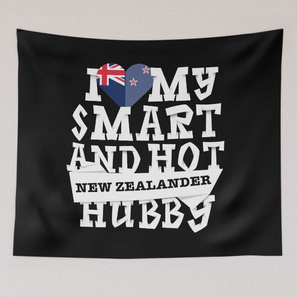 Item preview, I love my smart and hot New Zealander husband designed and sold by Urosek.