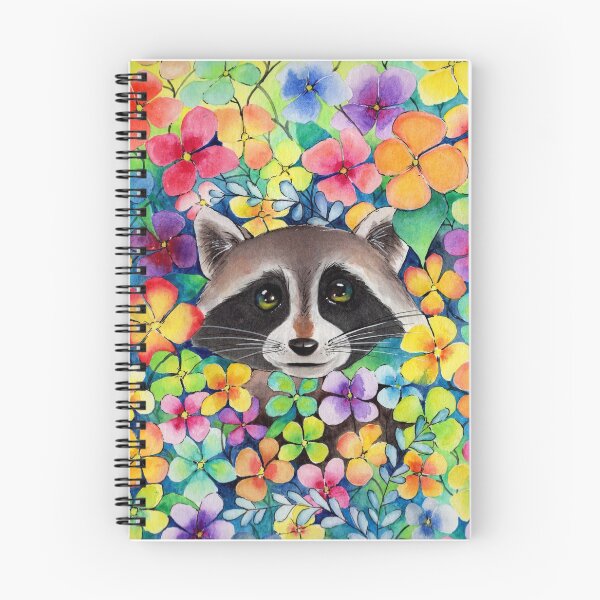 Item preview, Flower Racoon designed and sold by Daniela Mejia.